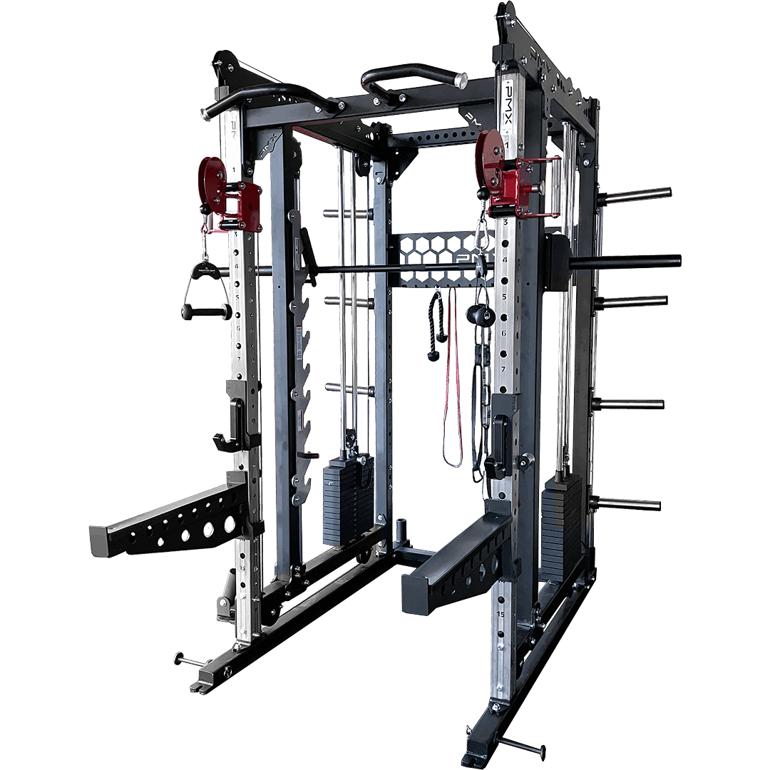 PMX PMX-MFT Multi-Functional Training System - Half Rack/Functional Trainer 1 PMX Promaxima Multi-Functional Training System - Half Rack/Functional Trainer