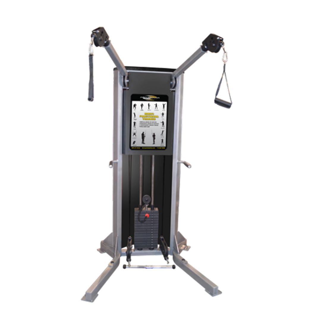 PMX CM-336 Single Stack Multi Functional Trainer 150lb Weight Stack 1 PMX Single Stack Multi Functional Trainer 150lb Weight Stack